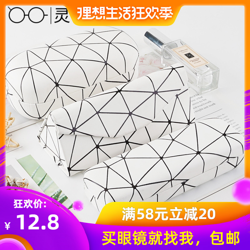 学生简约近视眼镜盒男生创意个性女士复古儿童便携框架眼睛收纳壳在类目 ZIPPO/瑞士军刀/眼镜, 眼镜架中 - 来自Buy2taobao.com提供专业的淘宝代购服务