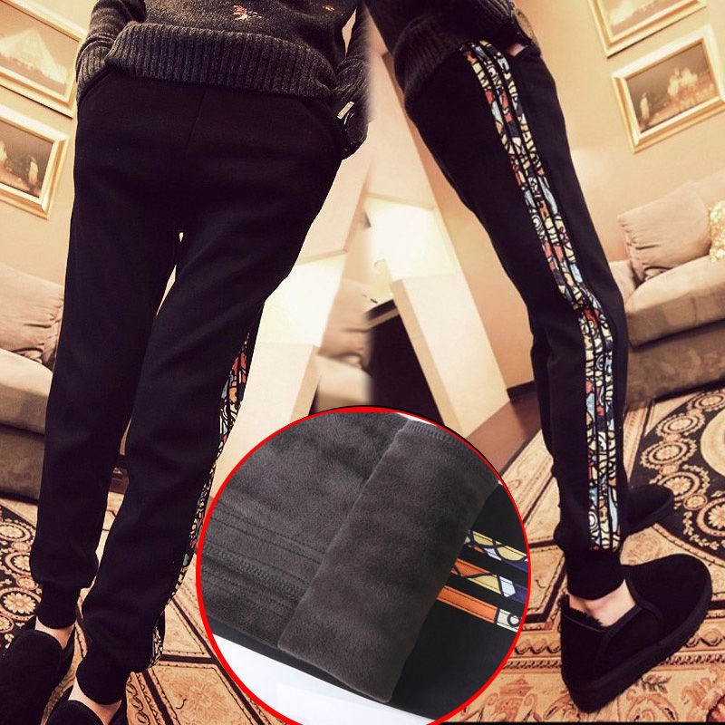 Plush thickening Sports pants Autumn and winter 2018 new pattern Large Easy leisure time Sherpa sweatpants cotton-padded trousersin the Women's clothing/Boutique , Pants , Trousers/Down pants category - from Buy2taobao.com to provide professional Taobao agent buy service