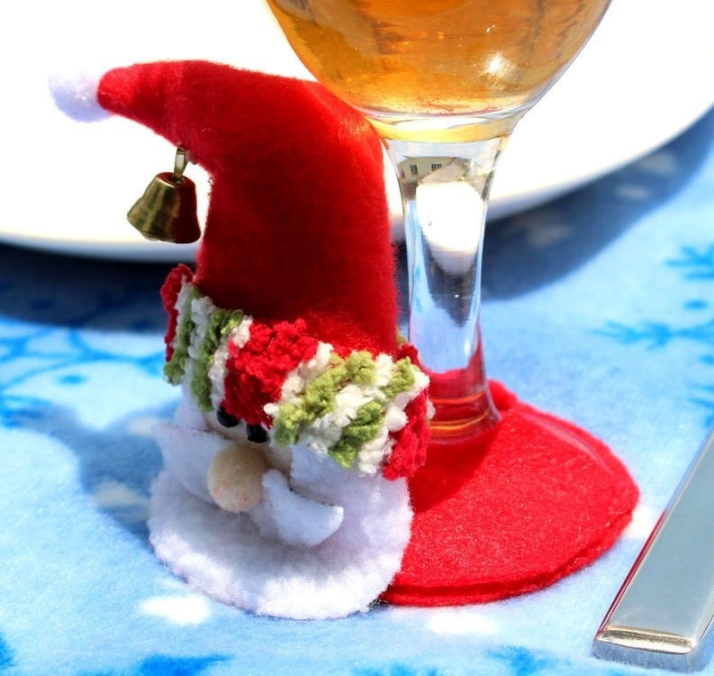 ristmas Santa Claus Wine Cup Glass Mat Pad Xmas Table Decorin the Festive supplies/Gift , Light , Rabbit Lamp category - from Buy2taobao.com to provide professional Taobao agent buy service