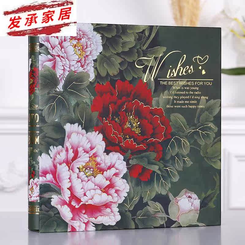 ultra-large capacity Retro Insert family album Big Album Red Teddy 6 inches 500 Zhangin the Home accessories , Frame/Frames category - from Buy2taobao.com to provide professional Taobao agent buy service