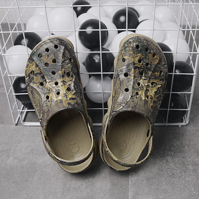 沙滩凉鞋男潮流 2019夏季新款透气青年半拖包头ins潮户外洞洞鞋男|msdalam kategori luar/Mountaineer/Camping/Aksesori perjalanan, Kasut luar, Sandal/Sandal/selipar - dari Buy2taobao.com untuk memberikan perkhidmatan ejen Taobao profesional membeli