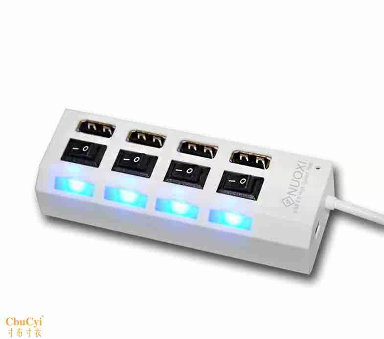 USB分线器扩展口USB H一拖四集线器USB带独立开关集线器|ruв категории Цифровые аксессуары, Usb компьютерной периферии, USB HUB/преобразователь - от Buy2taobao.com для оказания профессиональной услуги покупки агента Taobao