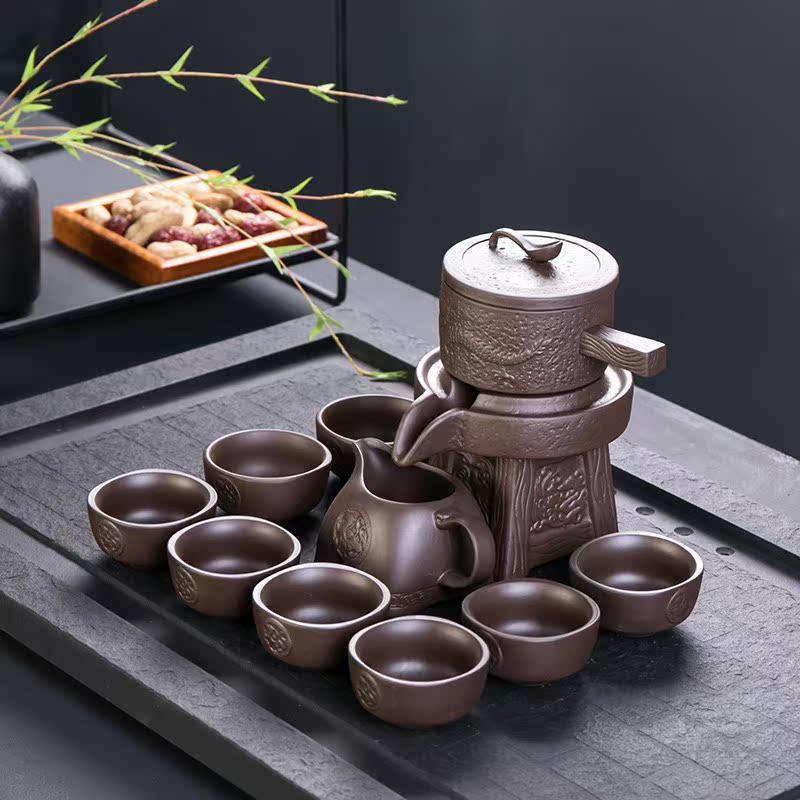 Purple Stone fully automatic Kungfu Online tea set suit originality Lazy man Anti scald ceramics Make tea Artifactin the Tableware , Tea set , Kung Fu Tea category - from Buy2taobao.com to provide professional Taobao agent buy service