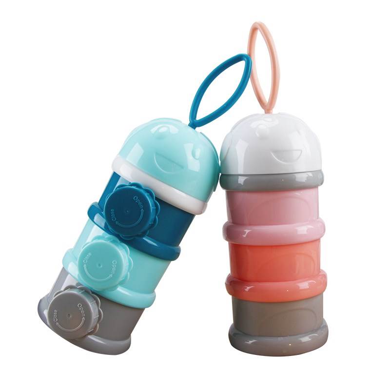 Bottling milk powder Portable go out trumpet Storage box Separate loading Rice noodles Snack cans baby Milk gridin the Diapers/Care/Feeding/Push lathe , Cups/Tableware/Grind/Attachment , Milk storage box/Milk Box  category - from Buy2taobao.com to provide professional Taobao agent buy service