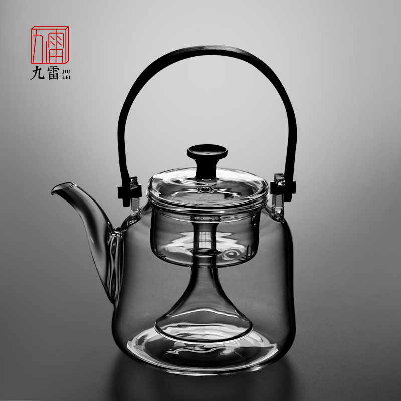 九雷家居 日式耐热玻璃蒸茶壶煮茶壶家用烧水壶泡茶壶花茶壶在类目 餐饮具, 茶具, 茶壶中 - 来自Buy2taobao.com提供专业的淘宝代购服务