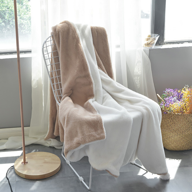Bunny multi-function double-deck thickening keep warm Quilt cover Blanket Coral sofa blanket air conditioner Nap blanketin the Bedclothes , Leisure blanket/Woolen blanket/Carpet category - from Buy2taobao.com to provide professional Taobao agent buy service