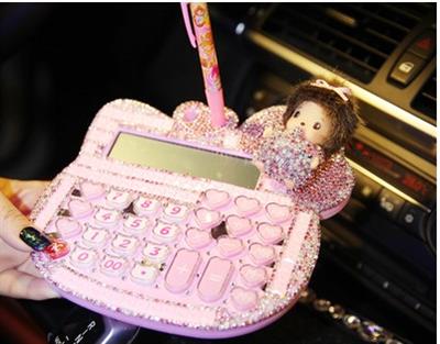 couture machine Lovely ordinary With drill Calculator accounting Dedicated lovely Keyboard type major high-grade circularin the Electronic Dictionary/Electronic paper book/Stationery , Calculator category - from Buy2taobao.com to provide professional Taobao agent buy service