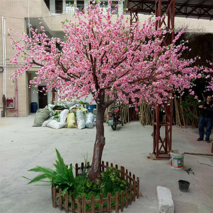 生产仿真桃花 新年居家装饰仿真桃花摆件 玻璃钢仿真桃花树|ruв категории Ручная работа, другие характеристики ремесел - от Buy2taobao.com для оказания профессиональной услуги покупки агента Taobao
