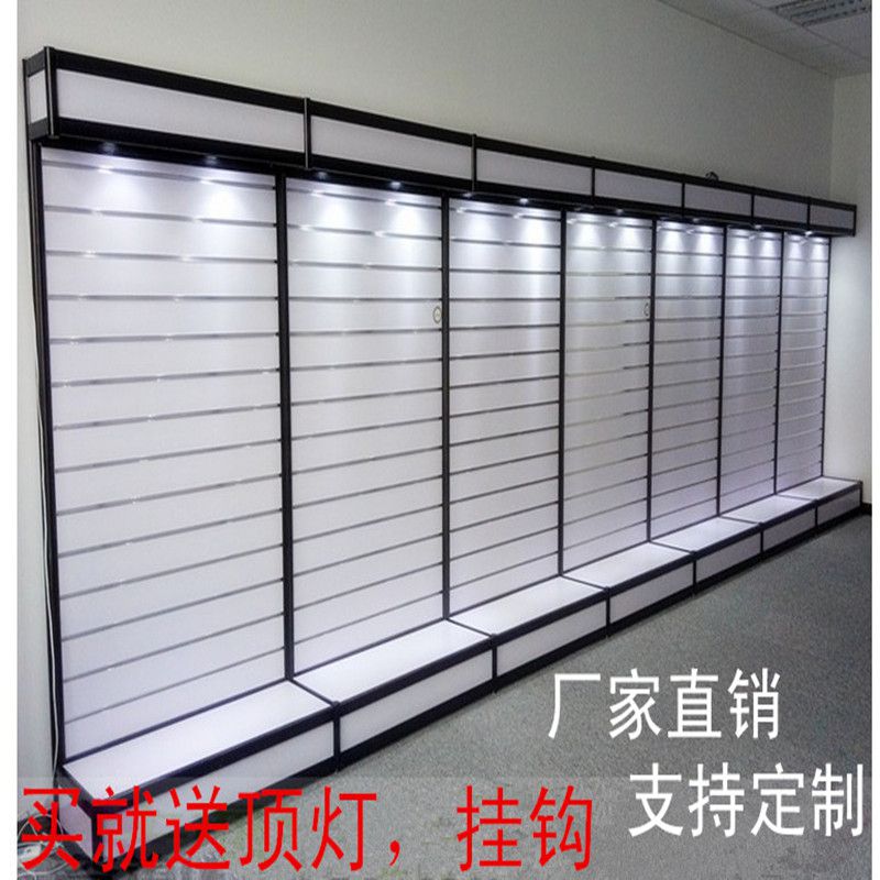 小饰品挂件柜内衣店货架袜子展柜手机配件柜槽板展示架饰品店货架在类目 商业/办公家具, 货架/展柜, 精品展柜/陈列柜中 - 来自Buy2taobao.com提供专业的淘宝代购服务