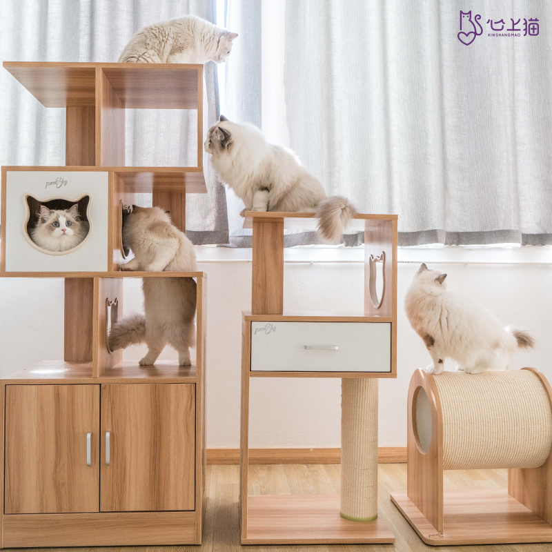 心上猫 Panasky实木猫柜 猫爬架猫家具猫抓板猫窝 进口实木在类目 宠物/宠物食品及用品, 猫/狗玩具, 猫爬架中 - 来自Buy2taobao.com提供专业的淘宝代购服务