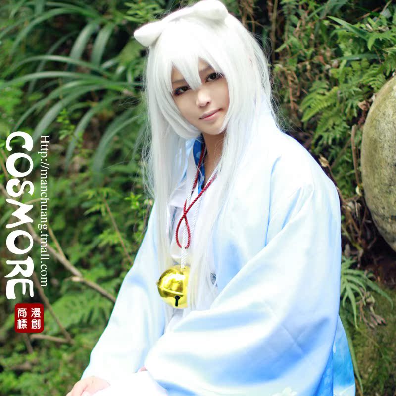 cosplay men's wear comic Silver Sin ancient costume kimono Girdle Small bell Headdress full set clothingin the Play mode/Anime/Periphery/cos/Board games , Cosplay Apparel/Props/Service , Cosplay Men category - from Buy2taobao.com to provide professional Taobao agent buy service