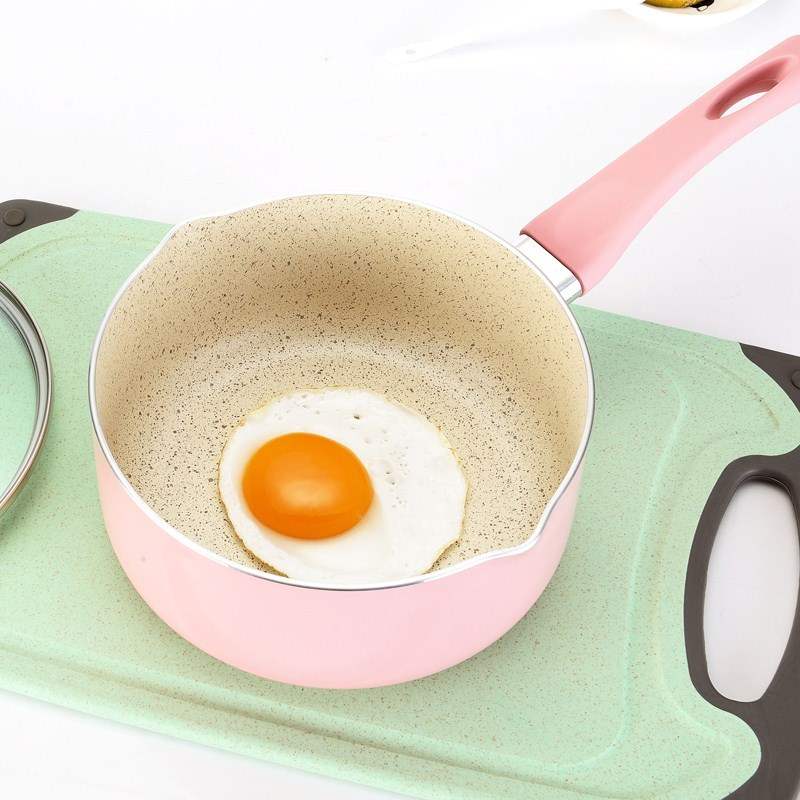 新品带把小奶锅迷你小锅宝宝辅食不粘锅婴儿温奶陶瓷明火砂锅|msdalam kategori dapur/memasak Appliances, memasak Appliances, Periuk belanga/Pot/cerek, periuk susu - dari Buy2taobao.com untuk memberikan perkhidmatan ejen Taobao profesional membeli