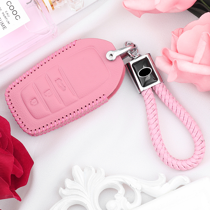Toyota automobile Key buckle Carola 2018 The new Camry models chr Lei Ling Rong Fang rv4 Real leather jacketin the Car/Articles/Fitting/Refit , Car Accessories/The jewelry , Driving personal items , Car Key Holder category - from Buy2taobao.com to provide professional Taobao agent buy service