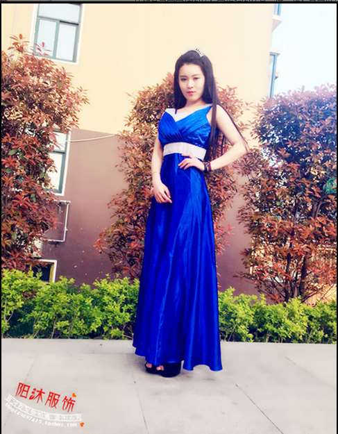 新娘迎宾婚礼主持大合唱服装女长裙演出女礼服晚装长款表演礼仪服在类目 女装/女士精品, 婚纱/旗袍/礼服, 礼服/晚装中 - 来自Buy2taobao.com提供专业的淘宝代购服务