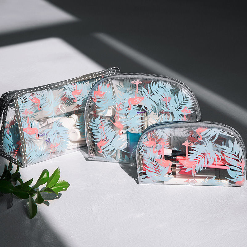 travel Cosmetic trumpet Portable Korean Edition ins capacity Cosmetics transparent Wash bag Hearts Storage bagin the Family/Personal Cleaning Tools , Personal care cleaning appliances , Wash bag category - from Buy2taobao.com to provide professional Taobao agent buy service