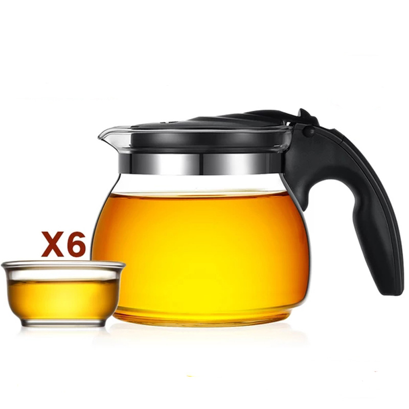 【一壶六杯】耐热玻璃泡茶壶 花草茶壶过滤茶杯功夫茶具套装在类目 餐饮具, 茶具, 花草茶具中 - 来自Buy2taobao.com提供专业的淘宝代购服务