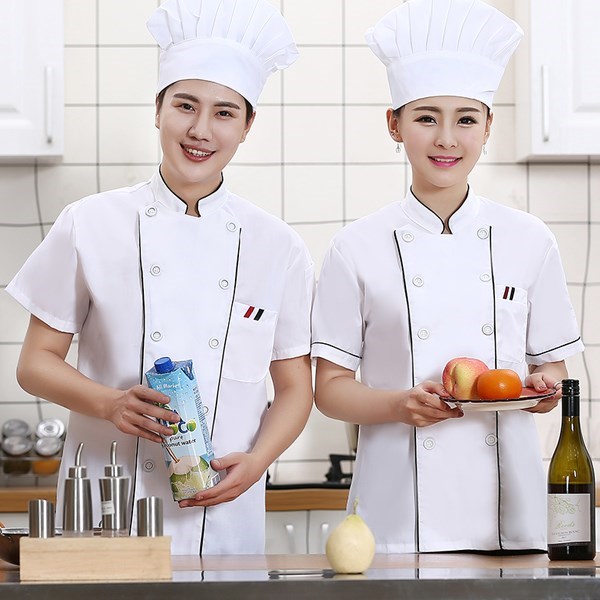 ,男女工作服加肥厨房定制帽子夏天女士衣服饭店长袖厨师七分袖|ruв категории Мужская одежда, костюм, оснастки форму - от Buy2taobao.com для оказания профессиональной услуги покупки агента Taobao
