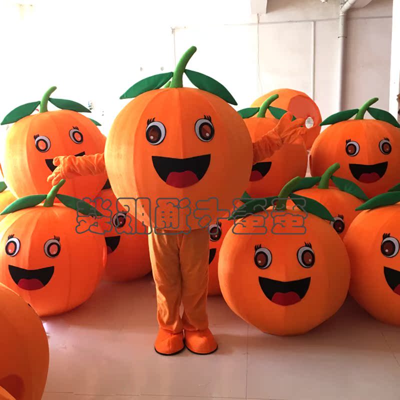 新款上架现货直销橙子卡通人偶服装道具可行走可表演头套蛋蛋服饰|msdalam kategori mod main/animasi/Zhou Bian/cos/permainan papan, kostum cosplay/props/perkhidmatan, aksesori COSPLAY/props/pakaian anak patung - dari Buy2taobao.com untuk memberikan perkhidmatan ejen Taobao profesional membeli
