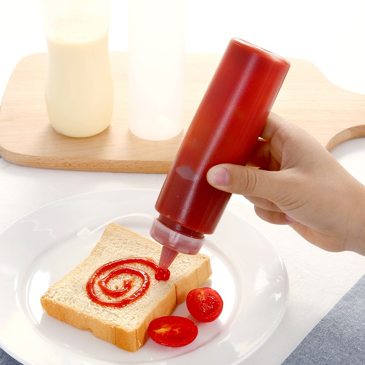 Plastic Squeeze sauce bottle Squeeze bottle Jam Ketchup Salad bottle Decorating mouth sauce Beak bottle Casterin the Kitchen/Cooking utensils , Kitchen Gadgets/Kitchen storage , Storage jars/Kitchen storage containers , Seasoning bottles category - from Buy2taobao.com to provide professional Taobao agent buy service
