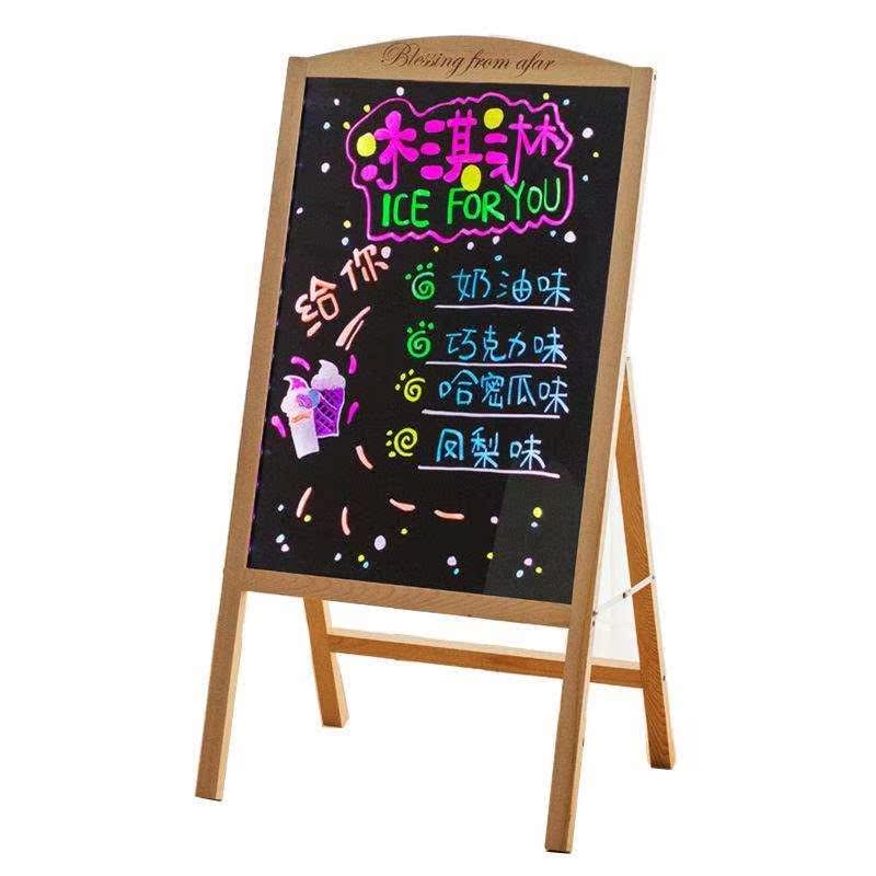 Display board Display Board Propaganda to ground Bracket flash light Blackboard luminescence blackboard Billboard Market shopin the Business/Office Furniture , Teaching Furniture campus , Blackboard category - from Buy2taobao.com to provide professional Taobao agent buy service