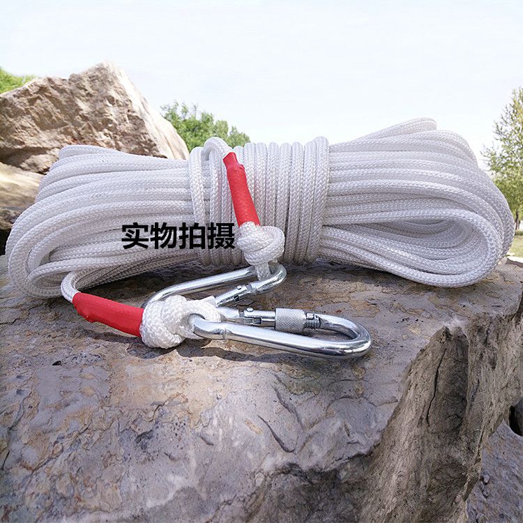 登山绳8mm救援超强粗细尼龙绳救生绳户外涤纶绳跳绳消防绳拉力打在类目 户外/登山/野营/旅行用品, 防护/救生装备, 求生绳/逃生绳中 - 来自Buy2taobao.com提供专业的淘宝代购服务