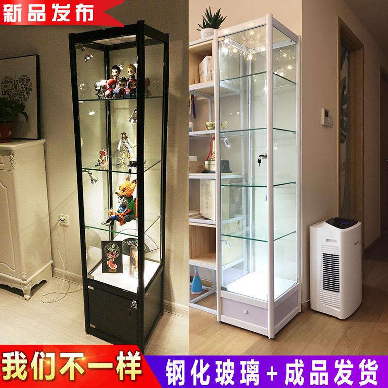 展示柜玻璃产品方柜陈f列柜柜子商用手办柜货架玻璃展示柜|ruв категории коммерческий/офисная мебель, полки/витрина, бутик - витрина/витрина - от Buy2taobao.com для оказания профессиональной услуги покупки агента Taobao