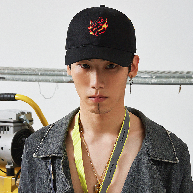 Rocawear Rocka baseball cap ins Wind Flame sign Embroidery logo Baseball cap men and women Same item Capin the Accessories/Leather belt/Hat/Muffler , Hat category - from Buy2taobao.com to provide professional Taobao agent buy service