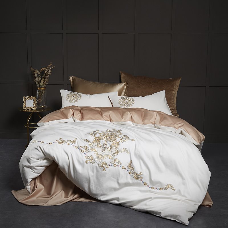 Cotton denim 60s Cotton Luxurious Embroidery Solid Bedclothes gift Purchasein the Lingerie/Men's underwear/Tracksuit , Bra category - from Buy2taobao.com to provide professional Taobao agent buy service