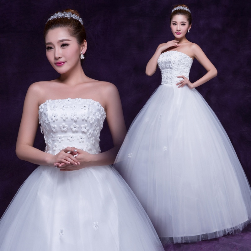 0832 Studio white silk 2018 bride marry Wedding dress Sweet Concise Wedding dress White yarnin the Women's clothing/Boutique , Wedding/Cheongsam/Formal dress , Wedding category - from Buy2taobao.com to provide professional Taobao agent buy service