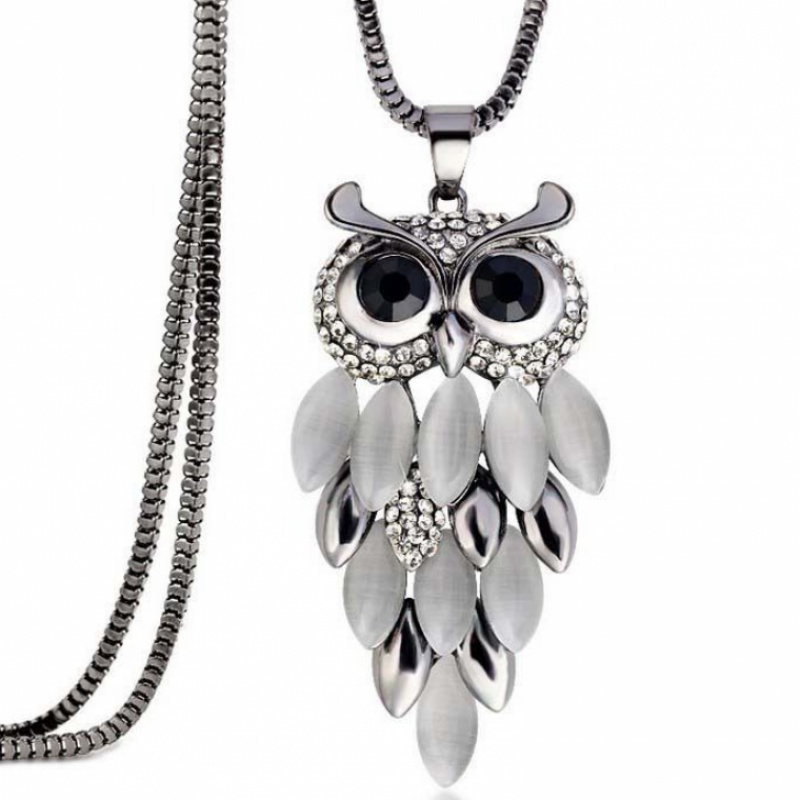 the republic of korea Korean Edition Versatile have more cash than can be accounted for Necklace sweater chain Clothing Accessories Pendant Boutique Owl sweater chainin the Women's clothing/Boutique , Sweaters category - from Buy2taobao.com to provide professional Taobao agent buy service