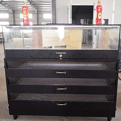 玻璃展櫃歐式複古多功能展示櫃簡約透明服裝店鋪多層飾品珠寶櫃台在類目 商業/辦公傢俱, 貨架/展櫃, 精品展櫃/陳列櫃中 - 來自Buy2taobao.com提供專業的淘寶代購服務