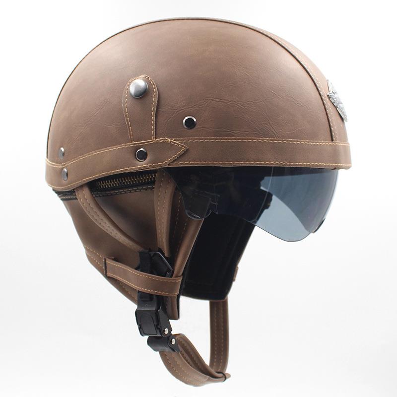Manufactor man motorcycle Helmet Electric vehicle Halley Half helmet Four seasons safety hat Helmet personalityin the Motorcycle/Equipment/Fitting , Others Motorcycle Accessories category - from Buy2taobao.com to provide professional Taobao agent buy service