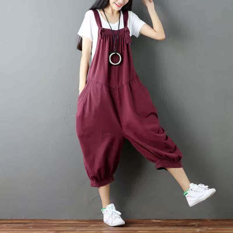 knitting cowboy Versatile Large rompers Korean Edition fashion Hanging crotch Casual pants Trendin the Women's clothing/Boutique , Jeans category - from Buy2taobao.com to provide professional Taobao agent buy service