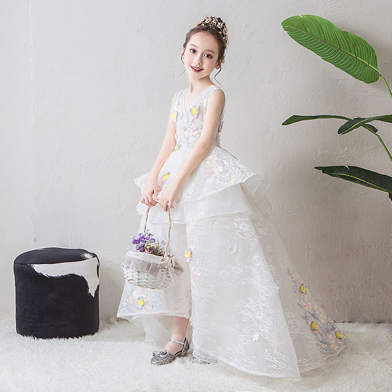 Japan girl Xian Qi Dream Evening dress Girls big boy princess full dress Tailing 61 children costumein the Children/Baby/Family fitted , Children dress category - from Buy2taobao.com to provide professional Taobao agent buy service
