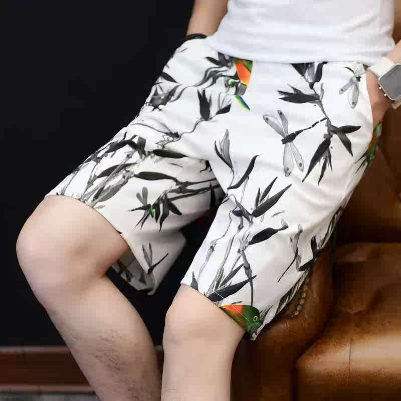 夏季短裤男五分裤潮流宽松速干沙滩裤男潮牌5分裤海边度假休闲裤在类目 男装, 休闲裤中 - 来自Buy2taobao.com提供专业的淘宝代购服务
