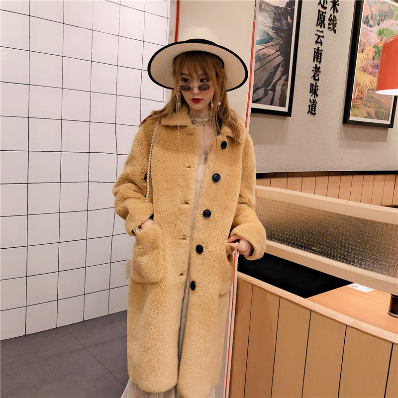 SC grain Sheep velvet overcoat have more cash than can be accounted for Small fragrant wind Fur integrated leather and fur coat Single row 3151-2in the Women's clothing/Boutique , Fur category - from Buy2taobao.com to provide professional Taobao agent buy service