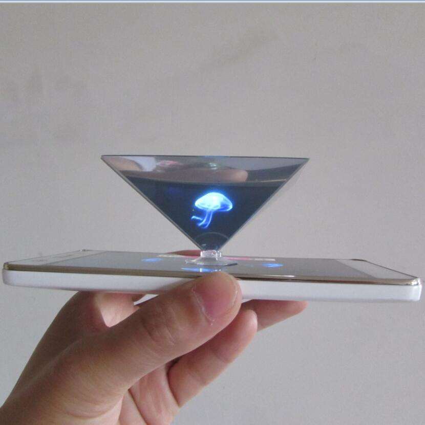 手机3D全息投影仪 镀膜金字塔 棱镜全息影像辅助工具创意广告礼品|ruв категории офисное оборудование/расходные материалы/соответствующие услуги, проектор аксессуары, занавес - от Buy2taobao.com для оказания профессиональной услуги покупки агента Taobao