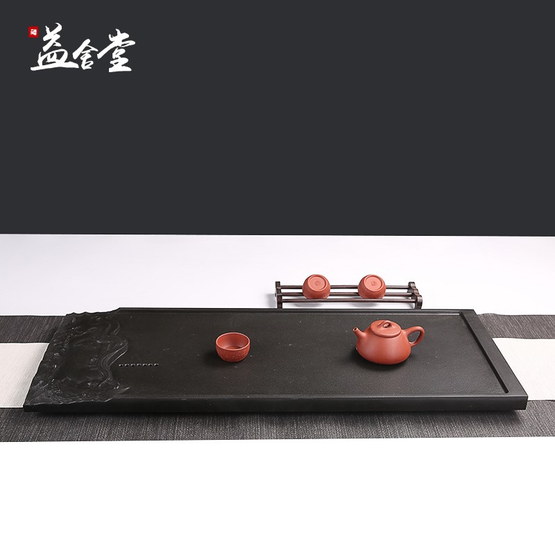 簡約烏金石茶盤整塊天然茶盤石頭家用茶台功夫茶具壹件定制在類目 餐飲具, 茶具, 茶盤中 - 來自Buy2taobao.com提供專業的淘寶代購服務