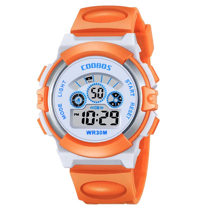 COOBOS Trend children Spreadsheet Noctilucent men and women multi-function waterproof student intelligence motion watchin the Smart devices , Smart Watch category - from Buy2taobao.com to provide professional Taobao agent buy service