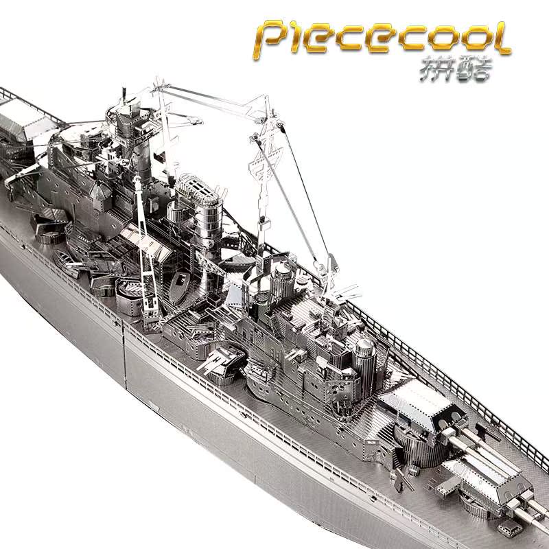 3D three-dimensional Metal Jigsaw puzzle Bismarck Battleship adult Assemble Model DIY Creative Hand Toysin the Toy/Childs/Puzzle/Building block/Model , Beads/Jigsaw/Pair/Disassembly/Beat Toy , Jigsaw/Puzzle category - from Buy2taobao.com to provide professional Taobao agent buy service