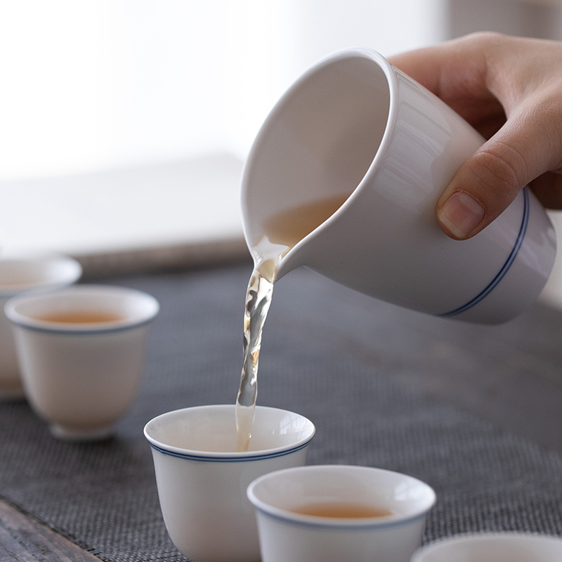 陶艺公社 手绘玄纹公道杯陶瓷功夫茶具家用日式简约茶海分茶器大|ruв категории посуда, чайный сервиз, справедливость кубок - от Buy2taobao.com для оказания профессиональной услуги покупки агента Taobao