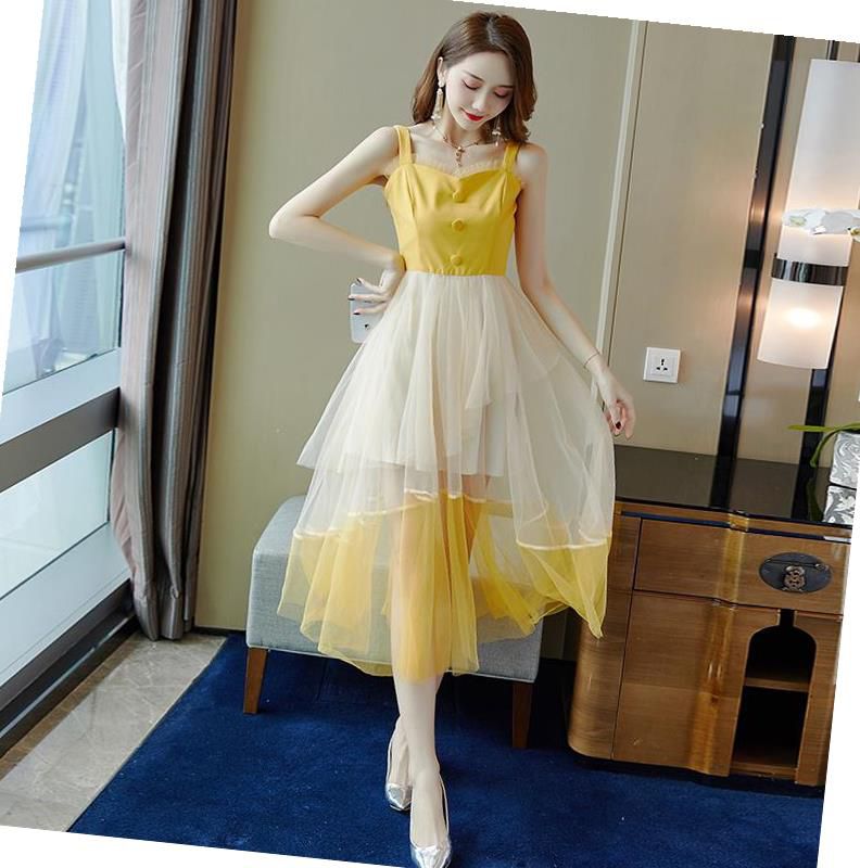 连衣裙夏装女2019新款流行裙子性感吊带超仙甜美仙女裙气质修身春在类目 女装/女士精品, 连衣裙中 - 来自Buy2taobao.com提供专业的淘宝代购服务