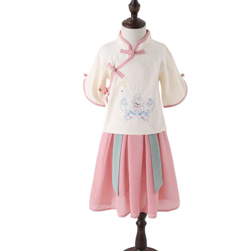Little Girl Chinese style girl 3-6-9-10 Ruskirt Ultra cents children Ethnic stylein the Children/Baby/Family fitted , Children's Robes/Costume/National costume , Costume category - from Buy2taobao.com to provide professional Taobao agent buy service