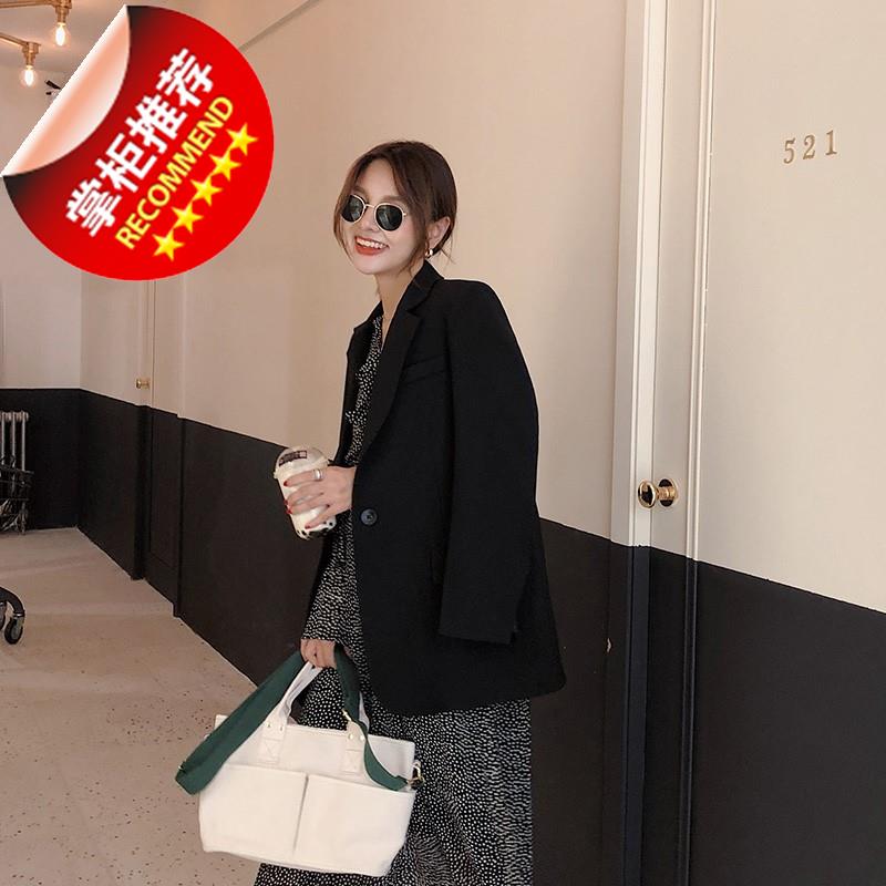 香港2019春裝新款黑色小西裝e女上衣外套長袖休閑修身顯瘦韓版西在類目 女裝/女士精品, 西裝中 - 來自Buy2taobao.com提供專業的淘寶代購服務
