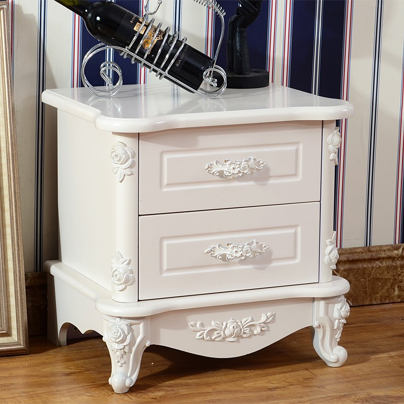 European style bedside cupboard white Modern simplicity Korean bedroom woodiness bedside cupboard Paint Special Offer Storage Storagein the Residential furniture , Cabinet , Bedside cabinet category - from Buy2taobao.com to provide professional Taobao agent buy service