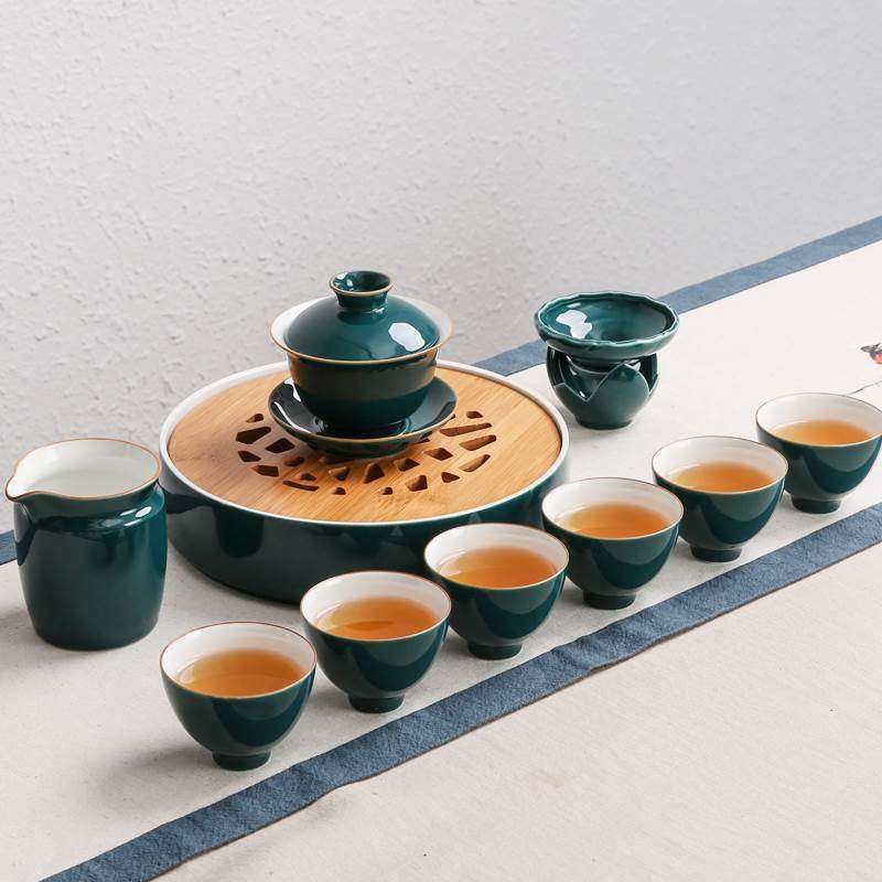 功夫茶具套裝特價整套脂白茶具6人蓋碗茶杯陶瓷茶具公道杯品茗杯在類目 餐飲具, 茶具, 功夫茶具中 - 來自Buy2taobao.com提供專業的淘寶代購服務