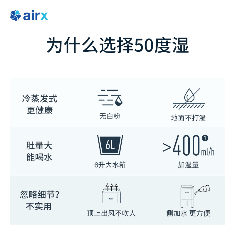 韩国50度湿智能家用卧雾孕妇婴儿h400加湿器室办公室静音大容量无|ruв категории жизнь прибор, увлажнитель - от Buy2taobao.com для оказания профессиональной услуги покупки агента Taobao