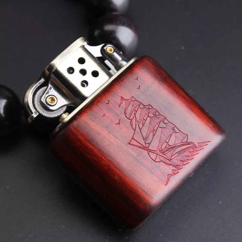 Old nine Rosewood lighter originality personality Rocker Kerosene lighter man old-fashioned Retro Rosewood solid woodin the ZIPPO/Swiss Army Knife/Glasses , Brand lighters and accessories , Other , Kerosene lighter category - from Buy2taobao.com to provide professional Taobao agent buy service
