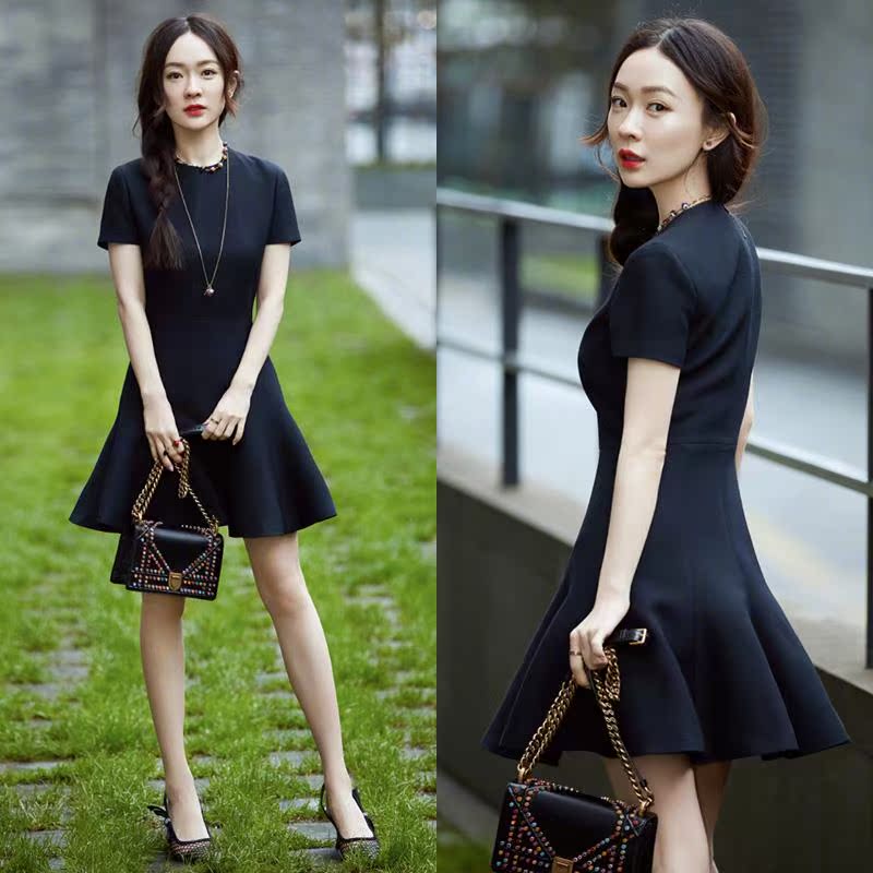 晚礼服连衣裙短款修身显瘦鱼尾时尚派对晚宴小礼服女年会2019新款在类目 女装/女士精品, 婚纱/旗袍/礼服, 礼服/晚装中 - 来自Buy2taobao.com提供专业的淘宝代购服务