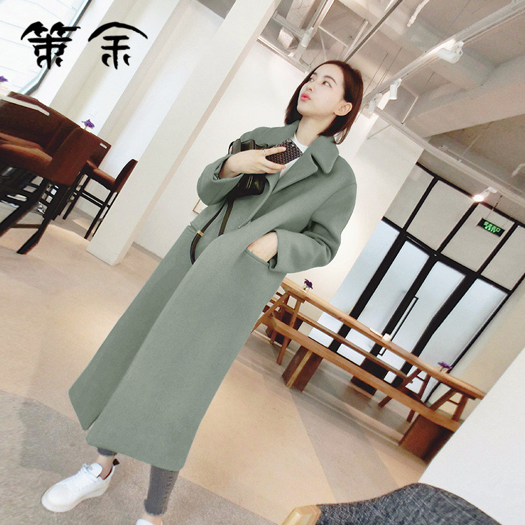 毛呢外套女大码中长款2018新款冬季韩国加厚夹棉chic呢子流行大衣|ruв категории Женская одежда, шерстяные пальто - от Buy2taobao.com для оказания профессиональной услуги покупки агента Taobao